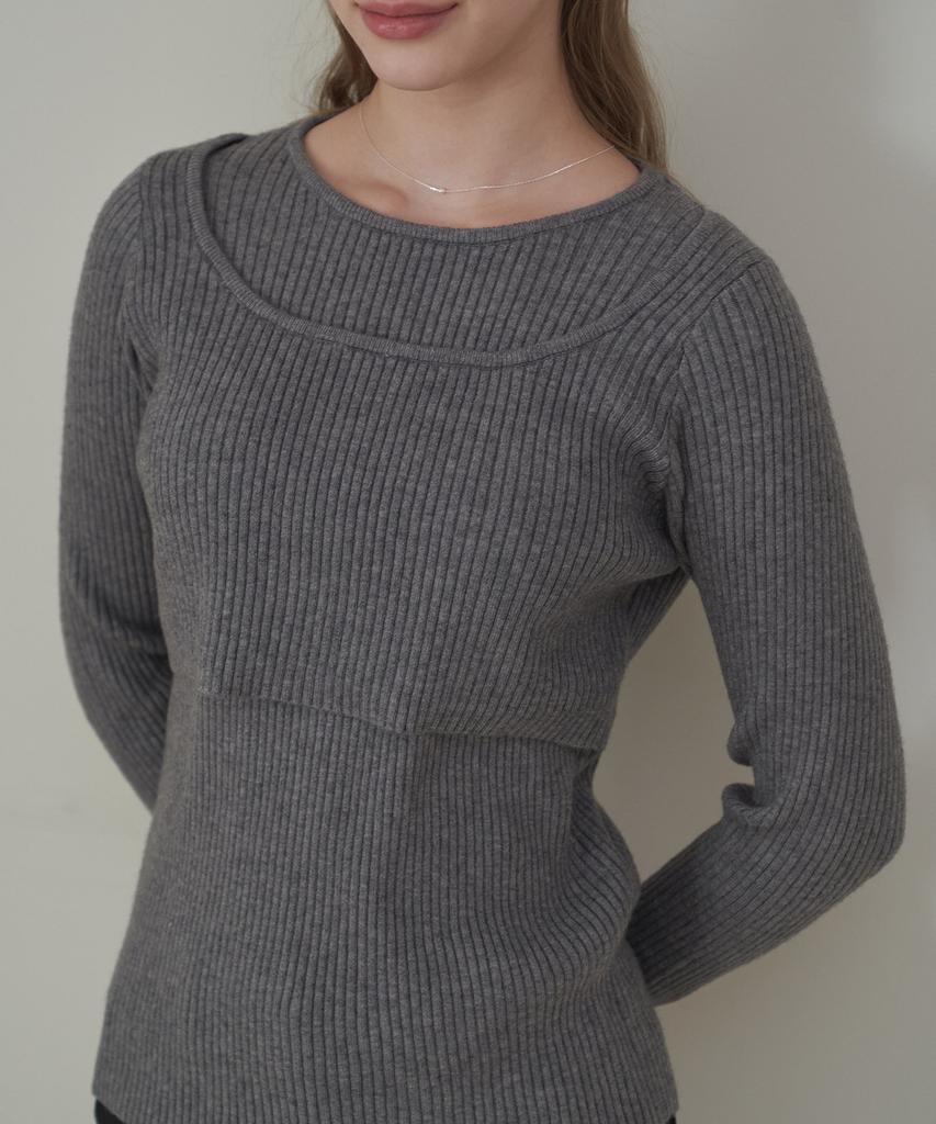 Peullobeu Layered Ballet Knit_Ch