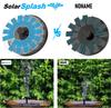 SOLARSPLASH Solar Fountain Pump Water Feature Pond Pump Fountain 3.5w 160mm