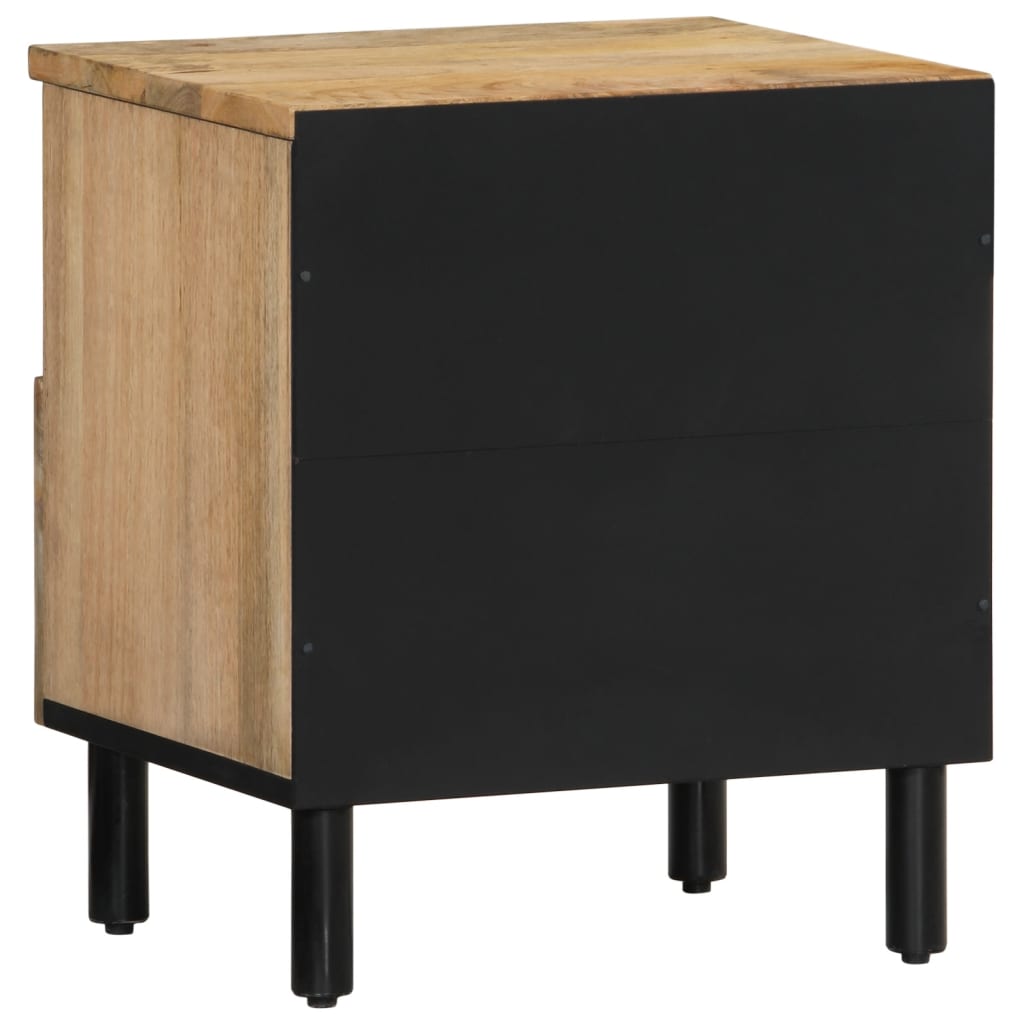 Nightstand 40 x 33 x 46 cm Solid Mango Wood