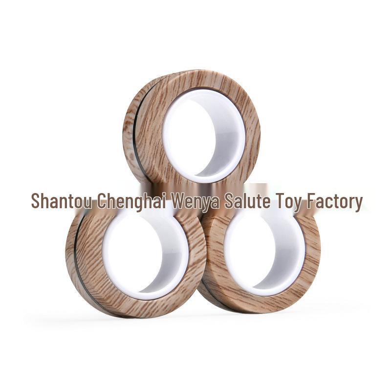 Magnetic Tire-Style Spinner Bracelet - Decompression Toy Finger Spinning Top