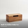 Cable Management Box Wooden Wood Sturdy for Nightstand