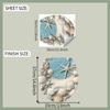1pc Beach Starfish Shell Bathroom Toilet Sticker Beautifying Decorative Wall Sticker Room Decoration