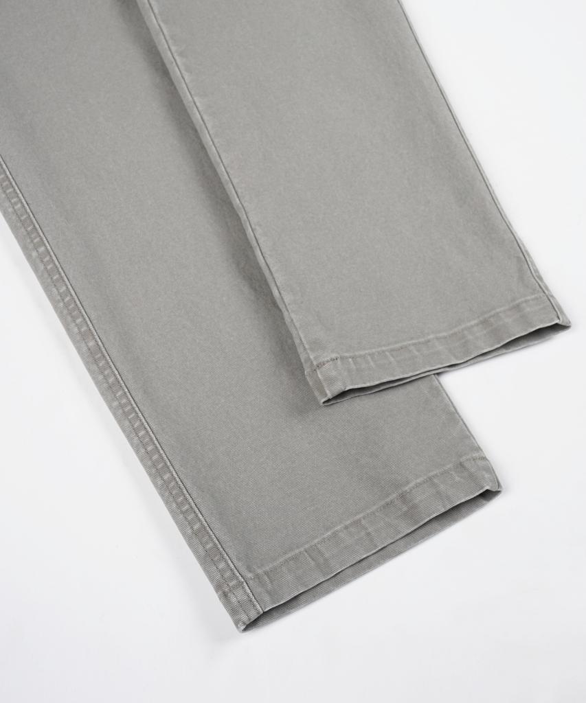 BIRBANTE Garment-Washed Spandex Chino Pants - Greige
