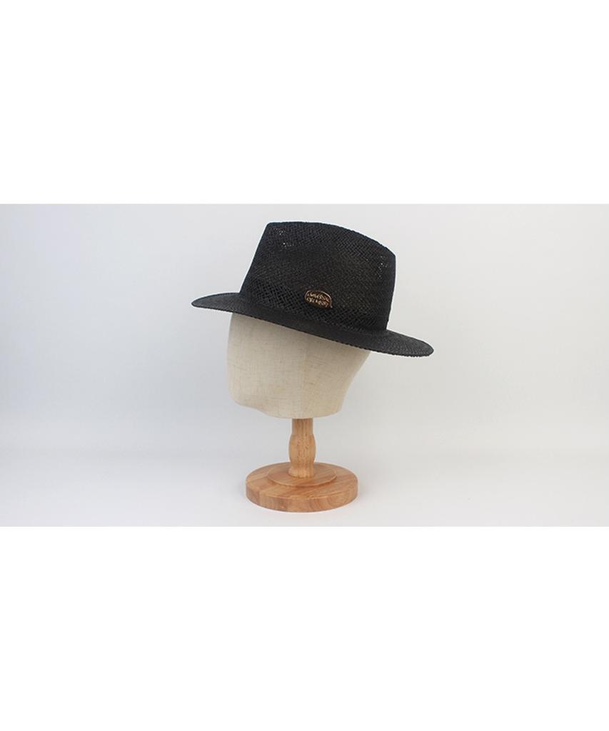 Yunibeosyeolkemiseuteuli Swing Basic Black Simple Fedora Summer Fedora