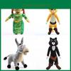 Morbido e Adorabile Peluche Mostro Shrek da 35 cm per Decorazione della Stanza