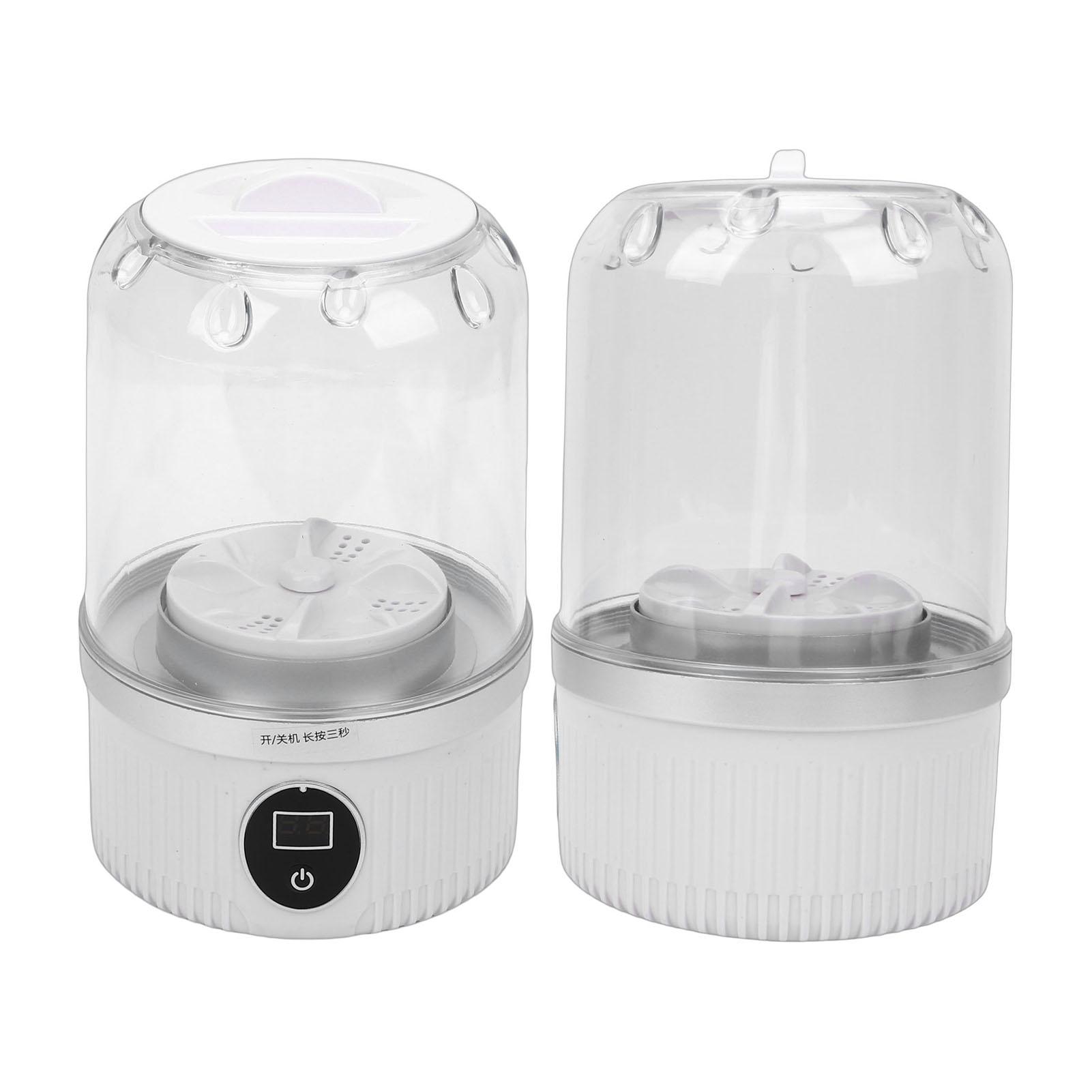 

Portable Washing Machine Underwear Washer Rechargeable Cordless Laundry Washer for Bra Underwear Socks