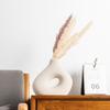 European-Style Plain-Fired Ceramic Vase, High-End Creative Flower Arrangement, Light Luxury Decorative Ornament