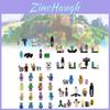 Minecraft Compatible Figures Iron Golem Steve Him303 Building Block Set For Kids