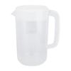 1Pcs 4000Ml Large Capacity Plastic Pitcher Cold Water Juice Tea Coffee Pitcher Transparent Safe Material Easy Wash for Milk Tea