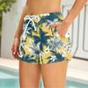 Women's Printed Split Swimsuit Sport Swimsuit Two-Piece Set