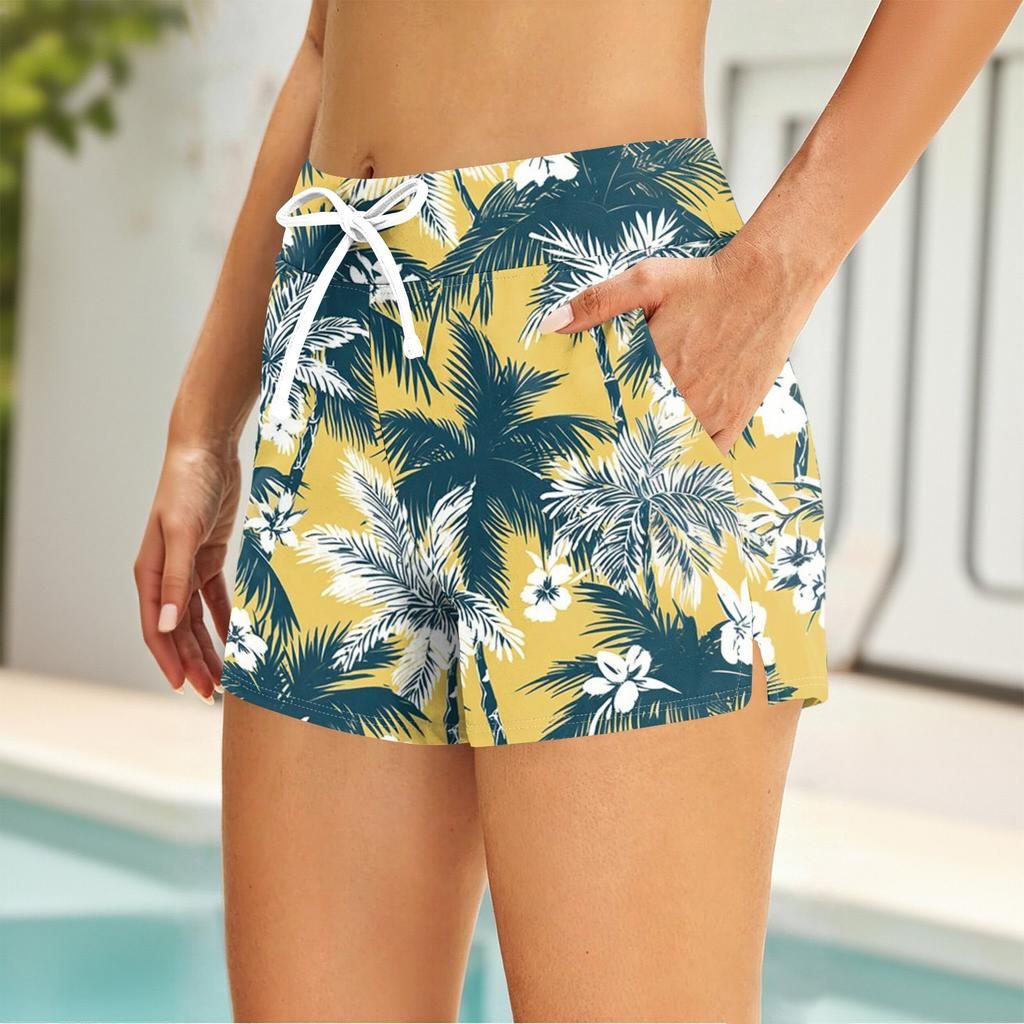 Women's Printed Split Swimsuit Sport Swimsuit Two-Piece Set