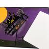 Exquisite 3D Pop Up Greeting Card Thank You Blessing Card  Halloween Decorations