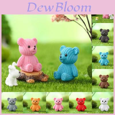 Lovely Pvc Teddy Bear Keychain Car Decoration Adorable Cartoon Figurine Available In Multiple Colors