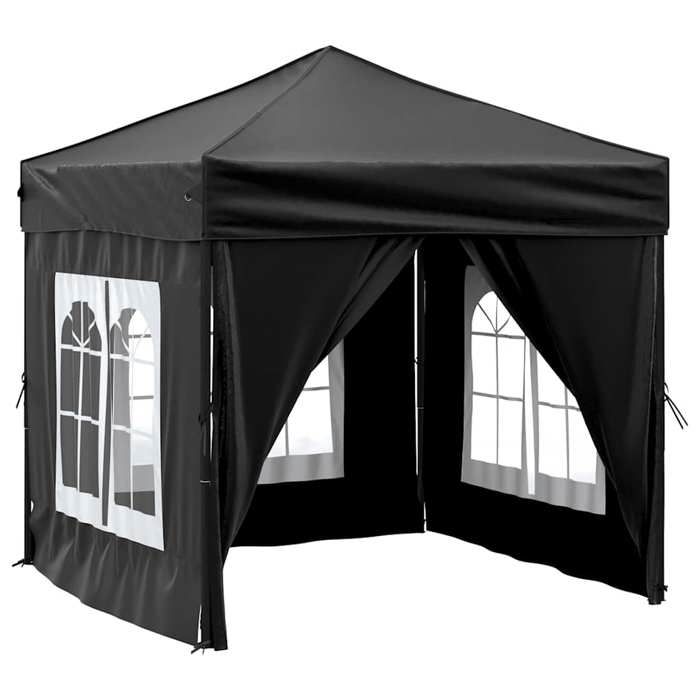 VidaXL Foldable Reception Tent with Walls Camping Gazebo Outdoor Pavilion Garden Gazebo Marquee Patio 93504