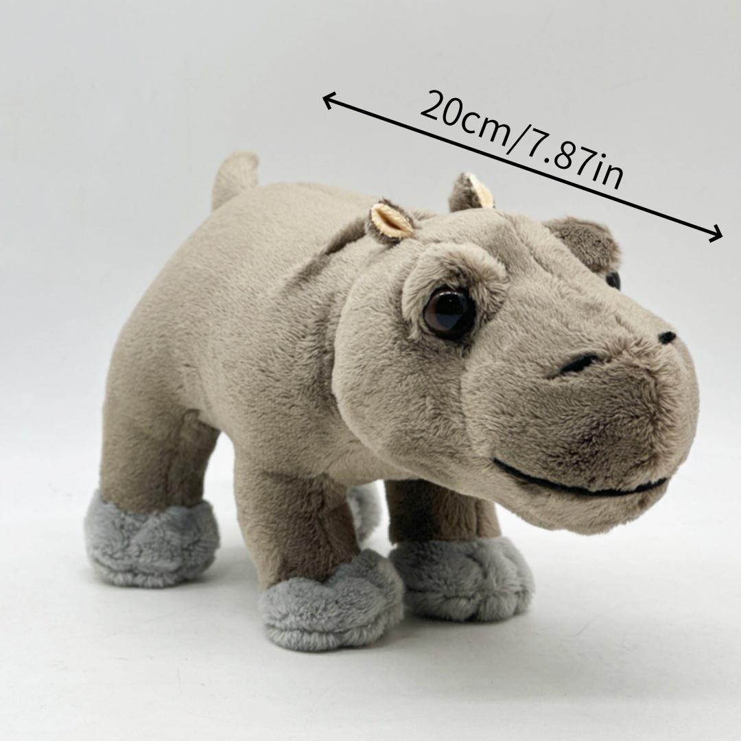 Schattig Moo Deng Pluche Speelgoed Stuiterend Varkentje Dwerg Nijlpaard Zacht Knuffeldier Cadeau voor Kinderen Verjaardag Huisdecoratie vuurvaste baksteen