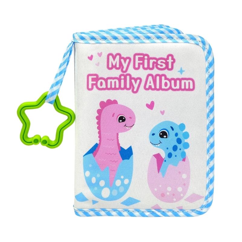 Měkká fotokniha pro miminka Moje první rodinné album Moje první kniha fotografií Album vzpomínek miminka Pojme fotografie 4×6