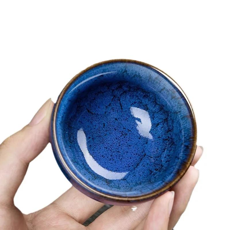 Keramický pohár Pěti prvků, Domácí čajová miska, Čajová nádoba, Porcelánová mistrovská sada pohárů