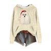 Sweatshirts For Women Knit Sweater Cute Shirt Fall Pullover Hooded Sweatshirt