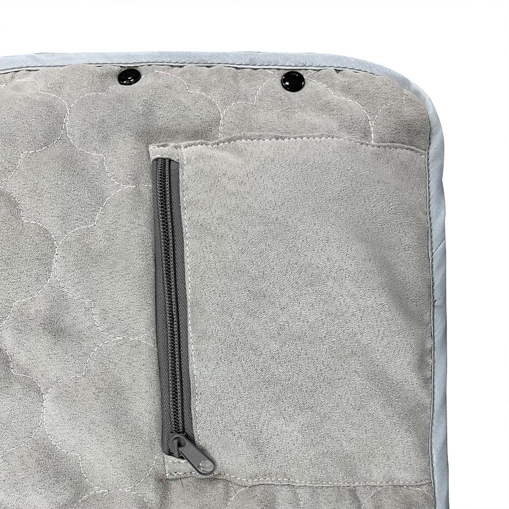 USB Powered Heated Blanket Soft Zipper Shawl Wrap 3 Temperature Adjustment Warm Heating Scarf for Indoor Outdoor Office