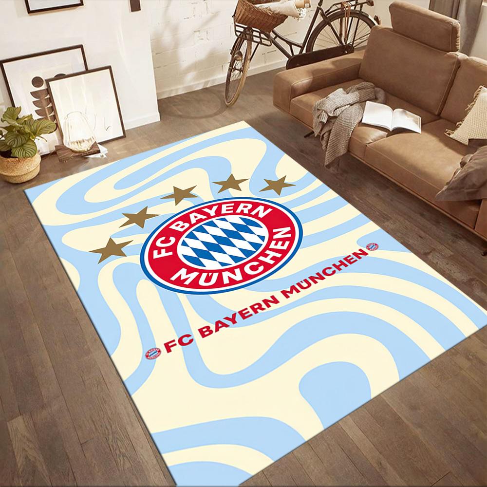 I tappeti quadrati con bandiera del Bayern Monaco sono un'ottima scelta per soggiorni, camere da letto, decorazioni per la casa e come regali