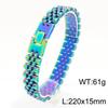 Men's Trendy Titanium Steel Bracelet: Simple Japanese & Korean Watch Band Style
