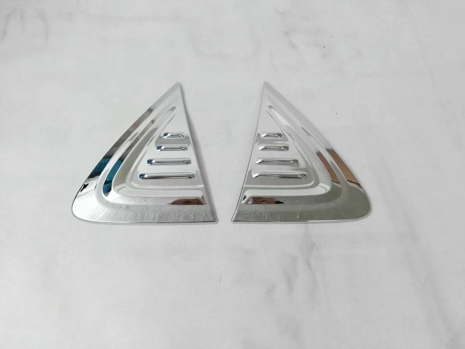 

Toyota C-HR 2017 Крыло Серебристый Гальванизированный Стиль Боковая Панель Декора с Логотипом и Рамка Бокового Фонаря CHR ABS