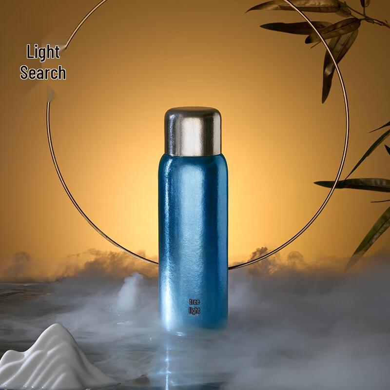 Pure Titanium Insulated Tea Infuser Bottle