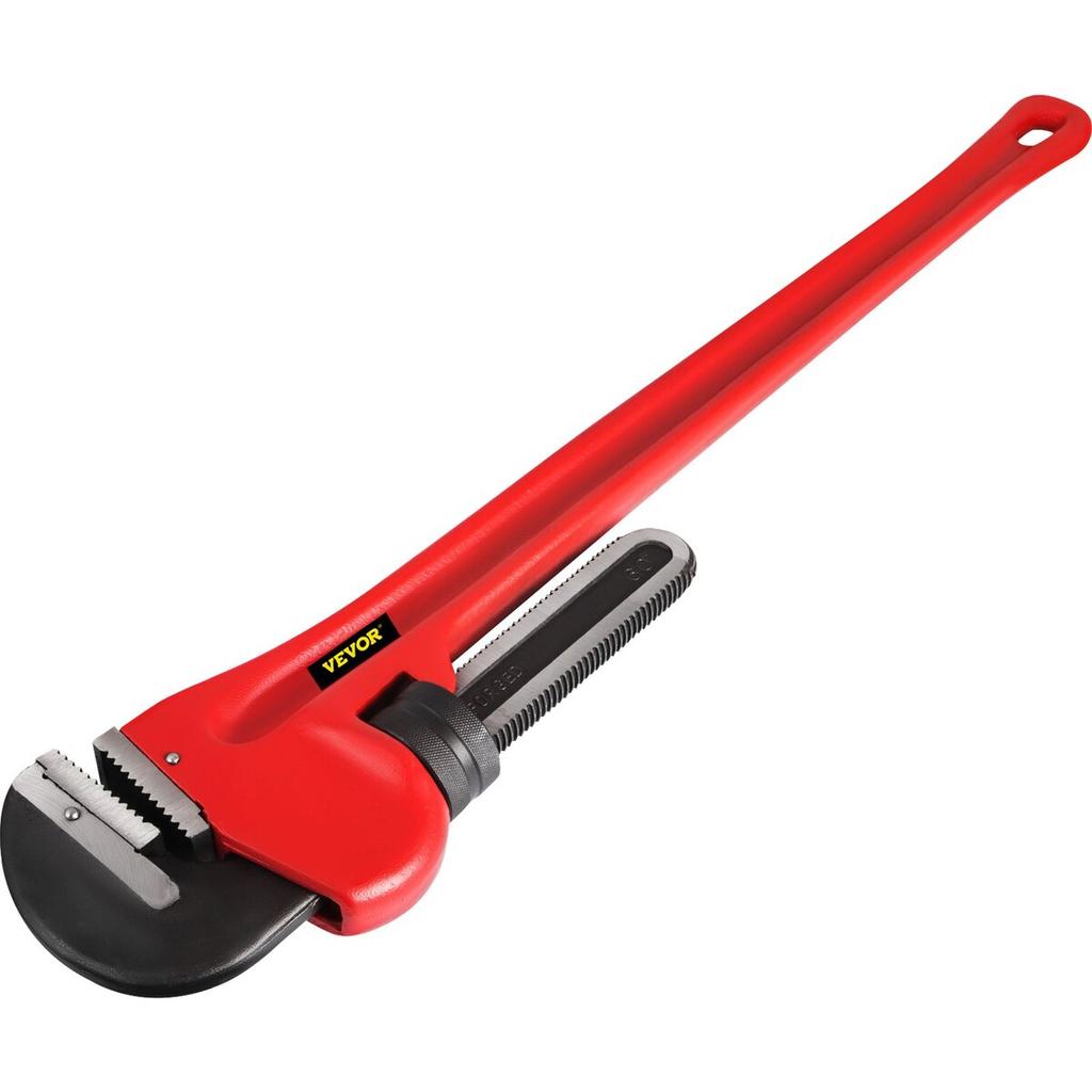 Chiave a pappagallo, 60 pollici, Robusta Chiave per tubi in ghisa dritta, Strumento regolabile per idraulico per lavandino, rubinetto, vaso WC, bagno, cucina, scarico