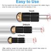 Pipe Water Stopper Kit, Hot-Melt Water Stop Pin Needles for Fast Water Line Pipe Leakage Repairs, Stainless Steel Copper Pipe Water Stopper Tool for