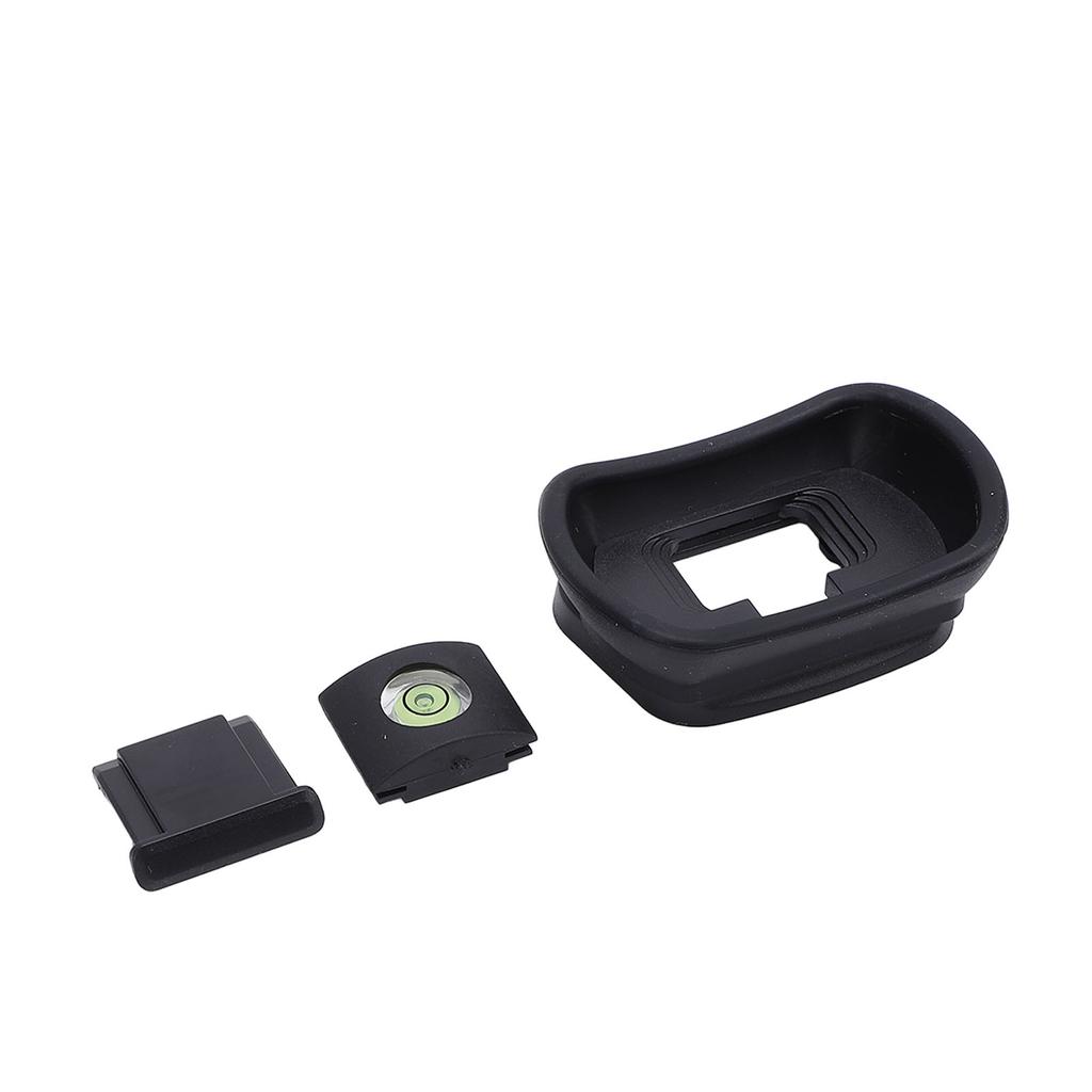 Camera Eyecup Set DK-29 Square Shape Camera Viewfinder Protector Level Tool and Hot Shoe Cover for