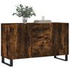 Sideboard Smoked Oak 100x36x60 Cm Particleboard