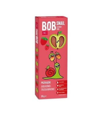 Apple and Strawberry Snack 30g Bob Snail