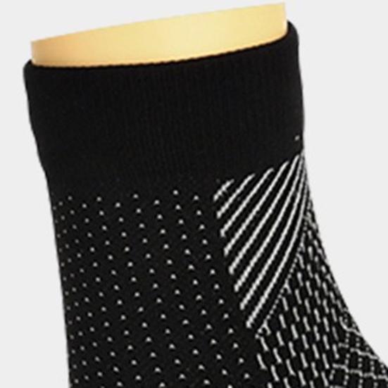 1 Paar Fersensporn Socken Achillessehnenentzündung Linderung Sportliche Fuß Knöchel Bandage Socken Rutschfest Feuchtigkeitstransportierend Herren Damen Zehenlos Knöchel Kompressionsmanschetten