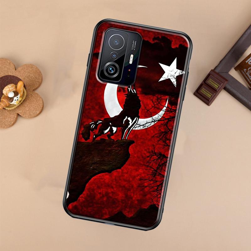 Cool Turkey Flag Case For Xiaomi POCO X7 X6 Pro X3 X5 M6 F3 F5 F6 Pro 11T 12T 13T 14T Pro 13 14 Ultra Cover