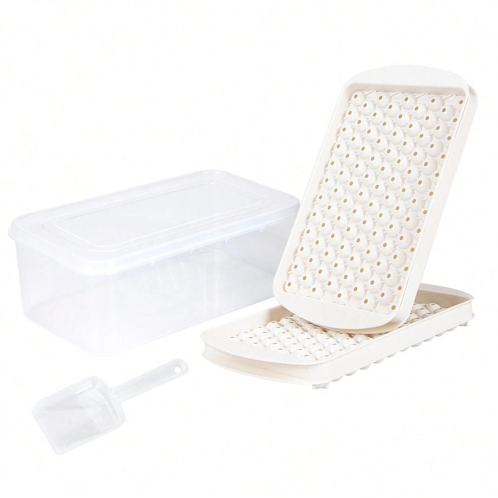 2/3/4PCS 104 Grids 3D Round Ice Cube Tray Frozen Whiskey Ball Popsicle Ice Cube Mold Coffee Juice Ice Ball Maker Kitchen Tools