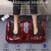 Shiatsu Kneading Roller Vibrator Machine Reflexology Calf Leg Pain Relax Electric Heating Foot Body Leg Massager 220V
