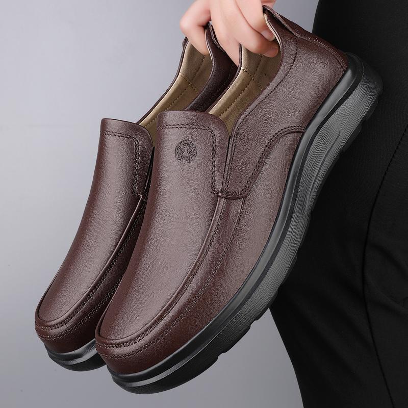 Unisex Leather Shoes Dress Shoes Smart Casual Walking Office Commuting and Travel Everyday Formal Style Daily Footwear Sizes 39-45