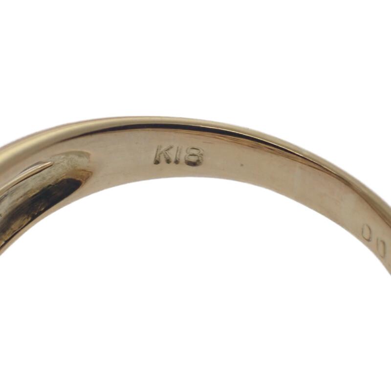 no brand  #14(JP Size) ring K18 yellow gold Women