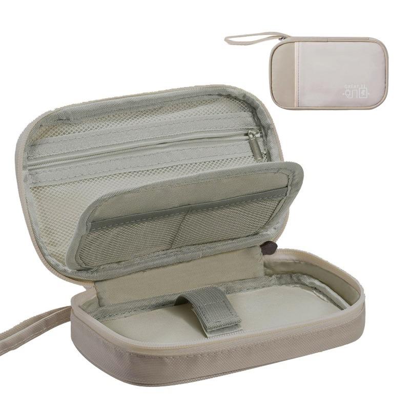 Portable Cable Digital Storage Bags Organizer USB Gadgets Wires Charger Power Battery Zipper Cosmetic Bag Case Accessories Item