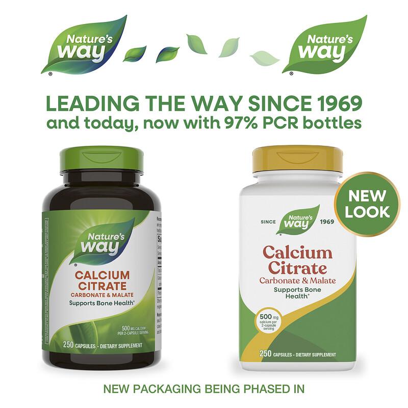 Calcium Citrate, 250 Capsules (250 mg per Capsule)