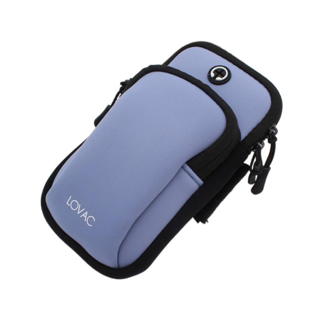 

Portable Running Phone Bag Protective Sports Arm Bag Wrist Phone Bag Mobile Phone Accessories синий