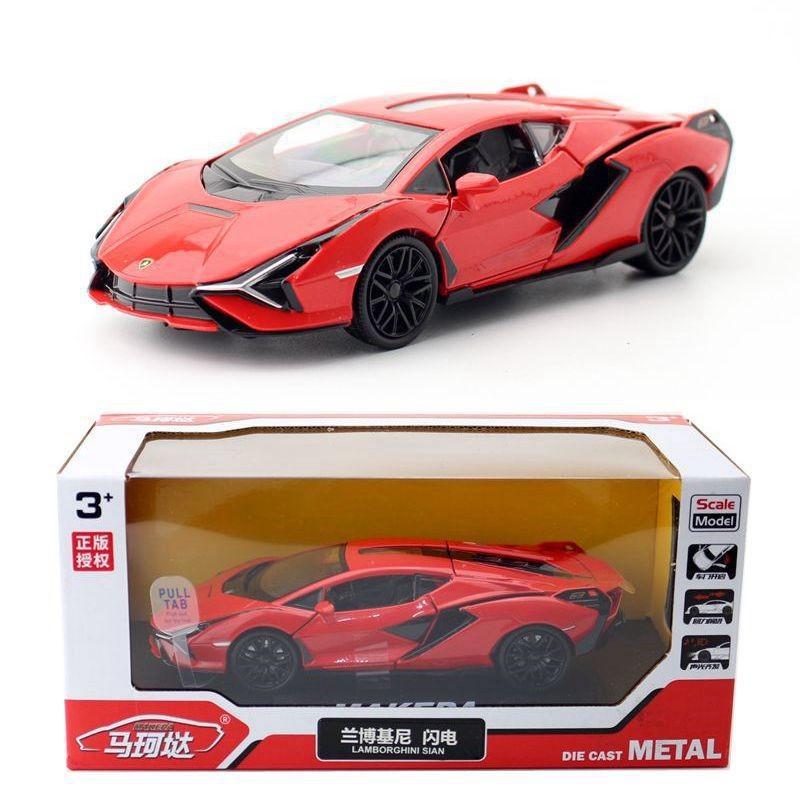 Alloy Car 132 Model Toy With Sound Light For Decoration Collectors