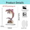Cupid Angel 2D Acrylic Standee: Home & Desk Ornament Gift