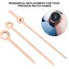 Herrenuhr Stunden- Minuten- Sekundenzeiger Uhrzeiger passend für Uhrwerk F05.111 (Roségold)