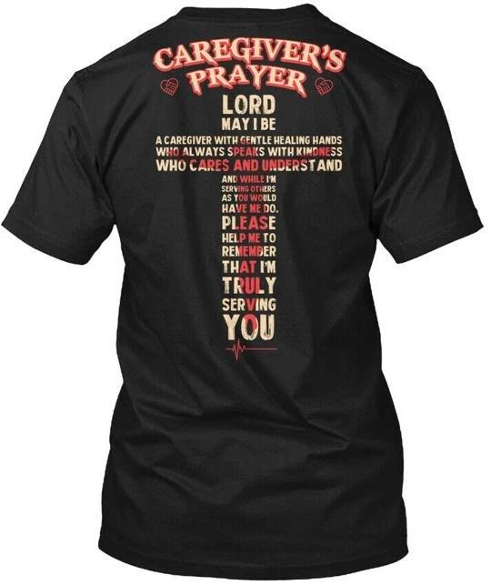 Proud Caregiver T shirt Made in the USA Size S to 5XL L