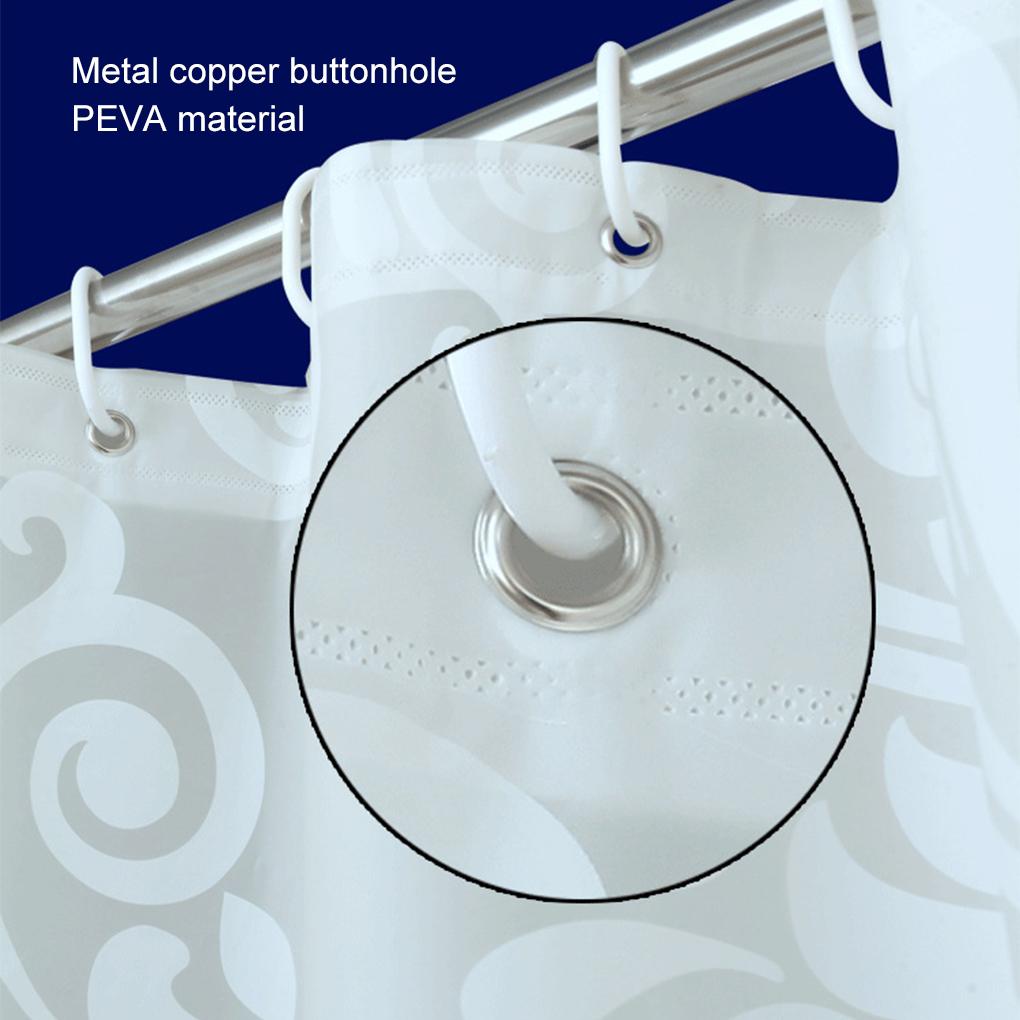 White Simple Living Room Curtains Durable And Long-Lasting Window Curtain Waterproof