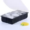 4/6/8/15 Grid Big Ice Tray Mold Giant Jumbo Large Food Grade Silicone Ice Cube Square Tray Mold DIY Ice Maker Cube Tray