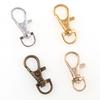 3/10 pcs Swivel Lobster Clasp Hooks Keychain Split Key Ring Connector for Bag Belt Dog Chains DIY Jewelry Making Findings