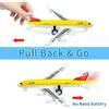 Airplane Toys, Metal Plane Pull Back Airplane Toys for 3 4 5 6 7 Years Old Boys Girls, Die Cast Aircraft Plane Models, Kids' Play Vehicles Aeroplane