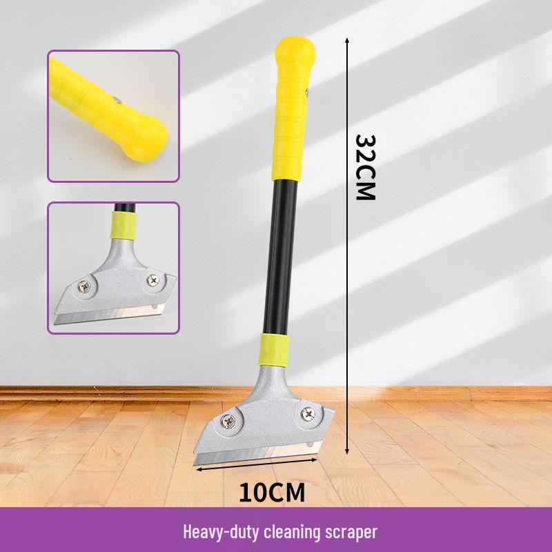 Telescopic Long Handle Heavy Duty Scraper for Grout and Glue Removal
